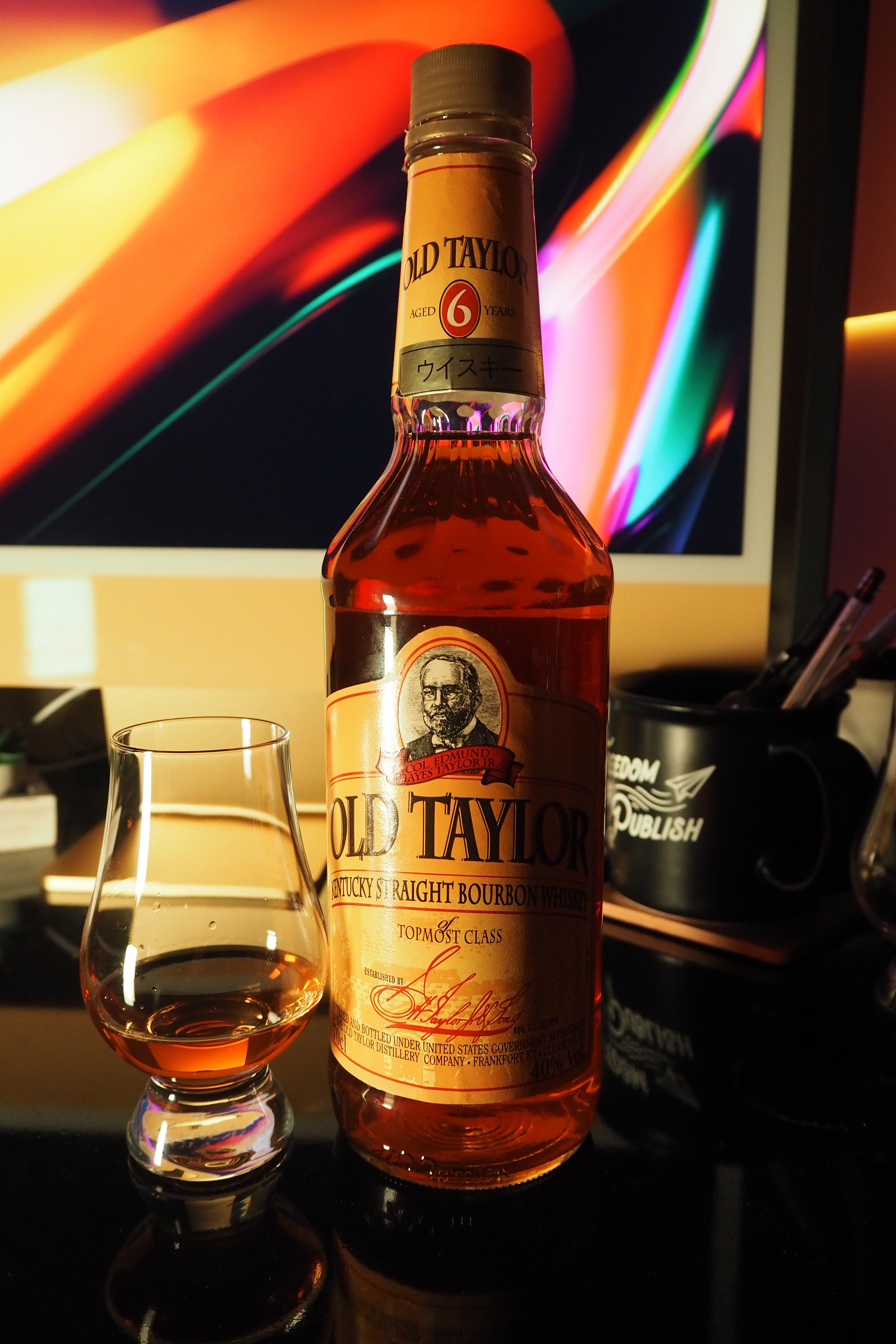 Old Taylor Bourbon 6 Year 80 Proof Review • Dram Japan
